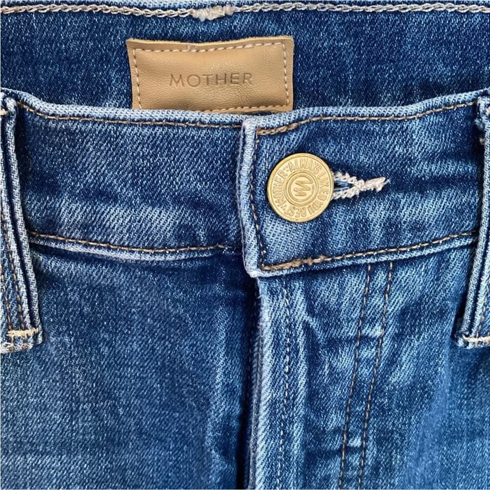 MOTHER The Tripper Ankle Fray Sz 28 - Picture 5 of 16